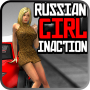 icon Russian Girl In Action