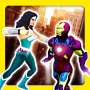 icon Cartoon Fighting Game 3D : Superheroes
