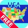 icon Map Solitaire FreeUSA