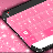 icon Pink Hearts Keyboard Theme 1.224.1.84