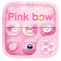 icon pinkbow GOLauncher EX Theme