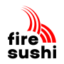 icon fire sushi