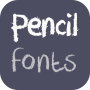 icon Pencil Fonts