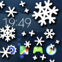 icon Snow on Screen Winter Effect