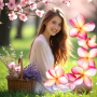 icon Flora Garden Photo Frame