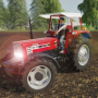 icon Farming tractor freight transport simulation