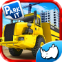 icon Hard Mining Truck Drive and Park