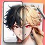 icon Draw Anime: Paint & Sketch App