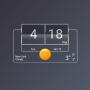 icon 3D flip clock & world weather widget theme pack 6