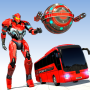 icon Red ball Bus Robot Games: Robot Transforming Games