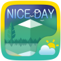 icon Nice Day Weather Widget Theme