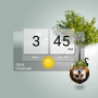 icon 3D flip clock & weather widget pack 2