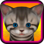 icon Cute Kitten - virtual pet cat to take care