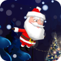 icon Santa Snow Fly