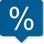 icon Percentage calculator