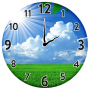 icon Sunny Spring Clock