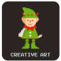 icon Creative Pixel Art