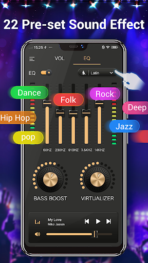 – Equalizer Bass Booster Pro v1.2.6 Apk