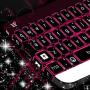 icon Pink Laser Keyboard Theme