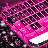 icon Neon Butterflies Keyboard 1.224.1.82