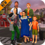 icon Virtual happy family life simulator