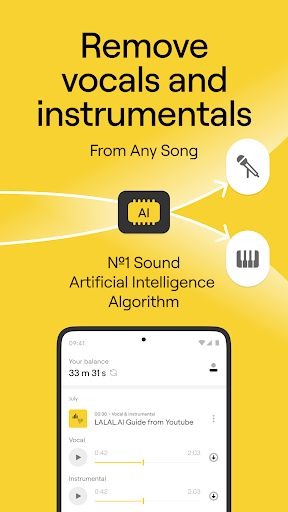 Download free LALAL.AI: AI Vocal Remover 2.8.2 APK for Android
